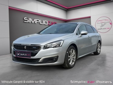 Peugeot 508 sw 2.0 bluehdi 150ch ss bvm6 allure toit panoramique attelage affichage tête haute garantie 12 mois occasion...