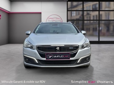 Peugeot 508 sw 2.0 bluehdi 150ch ss bvm6 allure toit panoramique attelage affichage tête haute garantie 12 mois occasion...