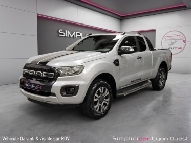 Ford ranger super cabine 2.0 ecoblue 213 bv10 wildtrak - tva recup - garantie 12 mois occasion simplicicar lyon ouest...