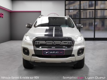 Ford ranger super cabine 2.0 ecoblue 213 bv10 wildtrak - tva recup - garantie 12 mois occasion simplicicar lyon ouest...