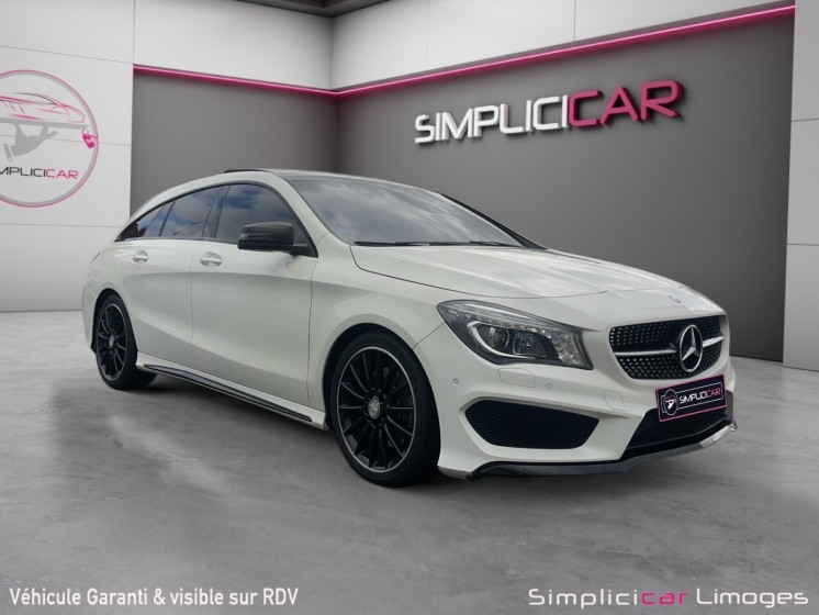 Mercedes classe cla shooting brake 220 d 4matic fascination 7-g dct a garantie 12 mois occasion simplicicar limoges ...
