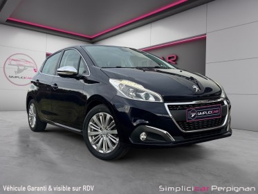 Peugeot 208 1.6 bluehdi 100ch bvm5 allure radar de recul régulateur garantie 12 mois occasion simplicicar perpignan ...