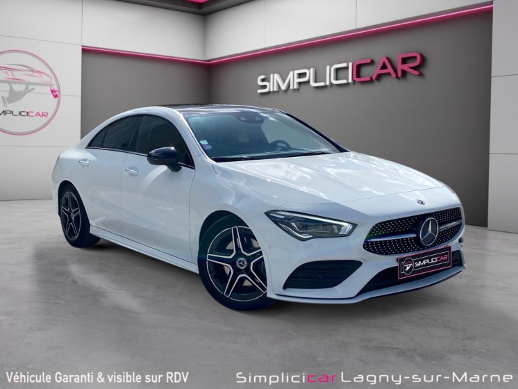 Mercedes cla coupe 200 7g-dct amg line - entretien full mercedes - toit ouvrant occasion simplicicar lagny  simplicicar...