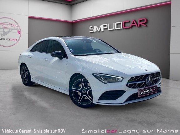 Mercedes cla coupe 200 7g-dct amg line - entretien full mercedes - toit ouvrant occasion simplicicar lagny  simplicicar...