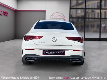 Mercedes cla coupe 200 7g-dct amg line - entretien full mercedes - toit ouvrant occasion simplicicar lagny  simplicicar...
