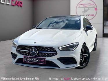 Mercedes cla coupe 200 7g-dct amg line - entretien full mercedes - toit ouvrant occasion simplicicar lagny  simplicicar...