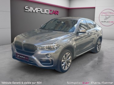 Bmw x6 f16 xdrive40d 313 ch m sport a full option / garantie 12 mois / entretien full bmw occasion paris 15ème (75)...