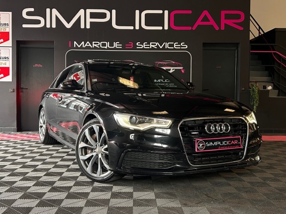 Audi a6 a6 v6 3.0 bitdi dpf 313 quattro s line tiptronic 8 a occasion  simplicicar aix les bains simplicicar simplicibike...