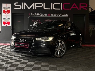 Audi a6 a6 v6 3.0 bitdi dpf 313 quattro s line tiptronic 8 a occasion  simplicicar aix les bains simplicicar simplicibike...