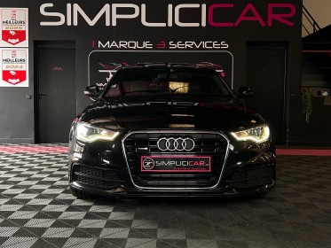 Audi a6 a6 v6 3.0 bitdi dpf 313 quattro s line tiptronic 8 a occasion  simplicicar aix les bains simplicicar simplicibike...