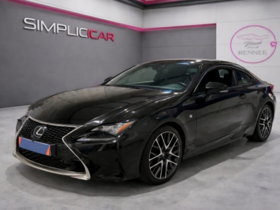 Lexus rc rc 200t f sport a - rare - seul modèle en vente actuellement occasion simplicicar rennes simplicicar simplicibike...