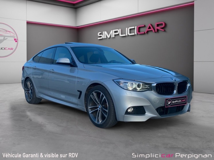Bmw serie 3 gran turismo f34 330d xdrive 258 ch m sport a - sièges av électrique à mémoires - toit pano/ouvrant - acc...