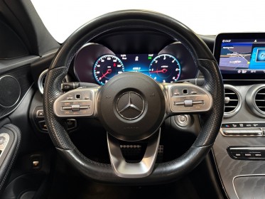 Mercedes classe c 220d 9g-tronic amg line toit ouvrant caméra carplay origine france garantie 12 mois occasion simplicicar...