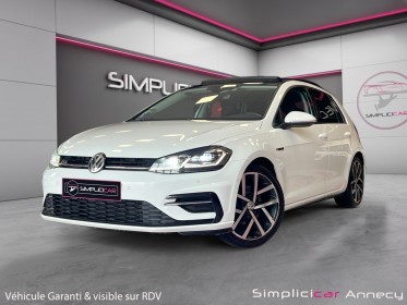 Volkswagen golf vii r-line 1.5 tsi 150 bvm6 toit ouvrant reprog éthanol occasion simplicicar annecy simplicicar simplicibike...