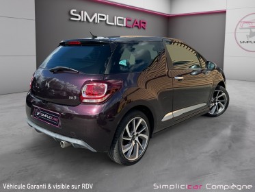 Ds ds 3 sportchic diesel 100ch bvm - faible km - premiere main - occasion simplicicar compiegne simplicicar simplicibike france