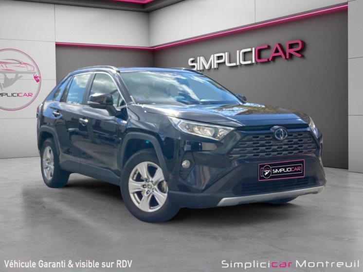Toyota rav4 hybride my21 222 ch awd-i dynamic garantie 12 mois occasion montreuil (porte de vincennes)(75) simplicicar...