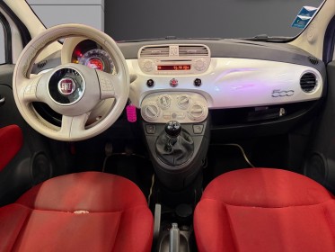 Fiat 500 1.2 8v 69 ch ss lounge / clim / toit pano occasion simplicicar andrézieux simplicicar simplicibike france