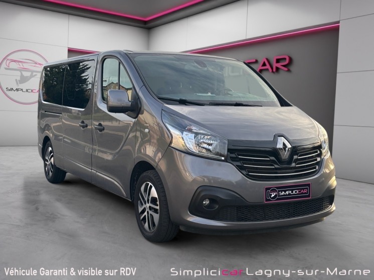 Renault trafic combi l1 1.6 dci 145 energy intens - 7 places - sièges cuir/chauffants occasion simplicicar lagny ...