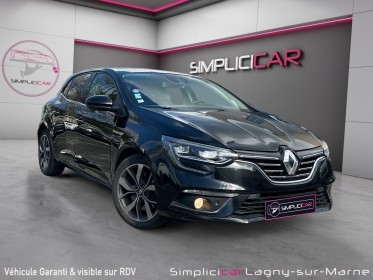 Renault megane iv berline 1.6 tce 165 energy edc intens - entretien full renault - vidange boite effectuée - affichage...
