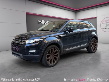 Land rover range rover evoque si4 dynamic a occasion paris 17ème (75)(porte maillot) simplicicar simplicibike france