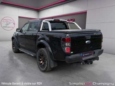 Ford ranger super cabine 2.0 ecoblue 213 bv10 wildtrak - garantie 12mois - carplay - attelage - suivie d'entretien -...