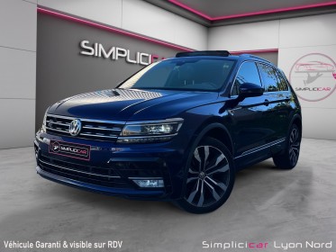 Volkswagen tiguan 2.0 tdi 150 fap bluemotion r-line 4motion dsg7  toit ouvrant attelage garantie 12 mois occasion simplicicar...
