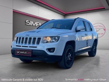 Jeep compass 2.2 crd sièges chauffants toit ouvrant garantie 12 mois occasion simplicicar mery-sur-oise simplicicar...
