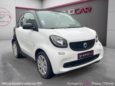 Smart fortwo coupe 1.0 71 ch ss ba6 pure / garantie 12 mois occasion paris 17ème (75)(porte maillot) simplicicar...