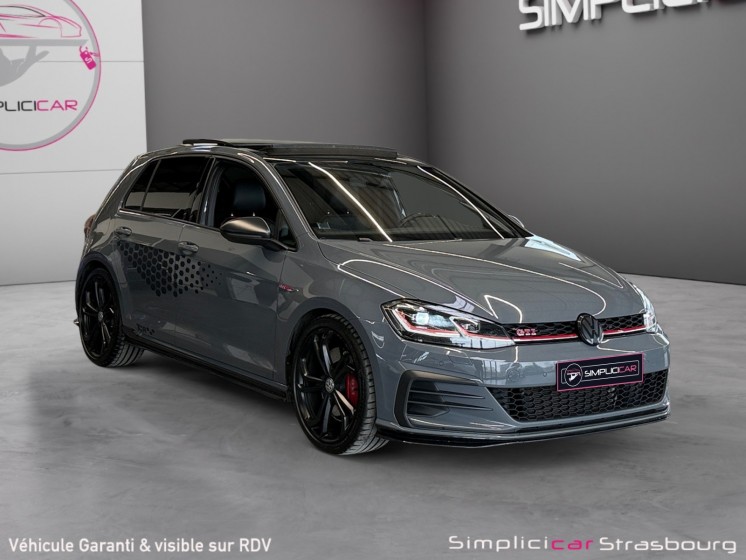 Volkswagen golf vii 2.0 tsi 290 tcr dsg7 suivi complet vw - akrapovic - toit ouvrant - dcc - camera - pack assit route -......