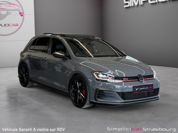Volkswagen golf vii 2.0 tsi 290 tcr dsg7 suivi complet vw - akrapovic - toit ouvrant - dcc - camera - pack assit route -......