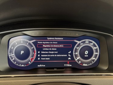 Volkswagen golf vii 2.0 tsi 290 tcr dsg7 suivi complet vw - akrapovic - toit ouvrant - dcc - camera - pack assit route -......