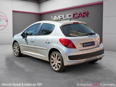 Peugeot 207 1.6e 16v 120ch griffe occasion cannes (06) simplicicar simplicibike france