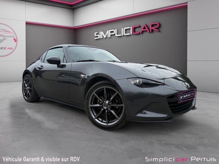 Mazda mx-5 1.5 mx-5 nd rf 1.5 skyactiv-g 131 ch sélection sièges chauffants recaro audio bose garantie 12 mois occasion...