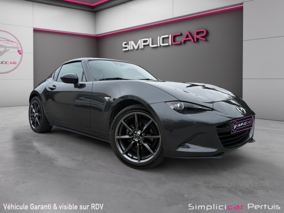 Mazda mx-5 1.5 mx-5 nd rf 1.5 skyactiv-g 131 ch sélection sièges chauffants recaro audio bose garantie 12 mois occasion...