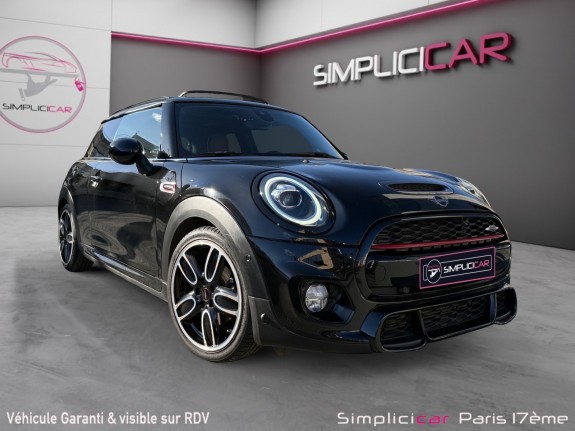 Mini cooper s pack jcw  toit ouvrant virtual cockpit harman cardon carplay garantie 12 mois occasion paris 17ème (75)(porte...