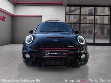 Mini cooper s pack jcw  toit ouvrant virtual cockpit harman cardon carplay garantie 12 mois occasion paris 17ème (75)(porte...