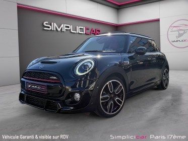 Mini cooper s pack jcw  toit ouvrant virtual cockpit harman cardon carplay garantie 12 mois occasion paris 17ème (75)(porte...