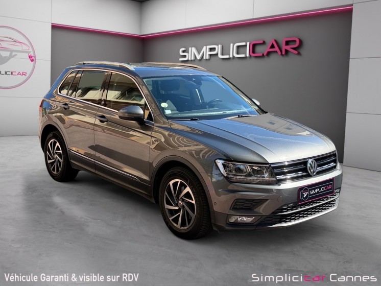 Volkswagen tiguan 2.0 tdi 150 bmt dsg7 sound occasion cannes (06) simplicicar simplicibike france