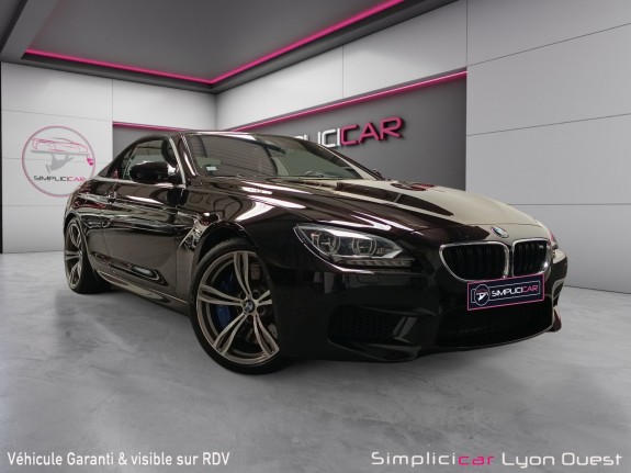 Bmw m6 cabriolet f12 m m dkg7 - garantie 12 mois occasion simplicicar lyon ouest simplicicar simplicibike france