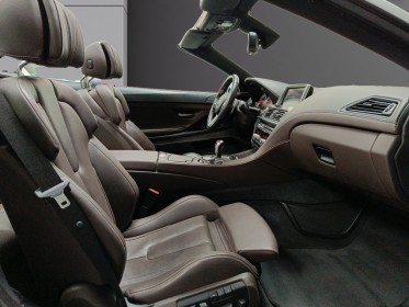 Bmw m6 cabriolet f12 m m dkg7 - garantie 12 mois occasion simplicicar lyon ouest simplicicar simplicibike france