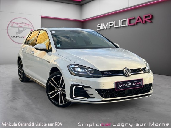 Volkswagen golf 7 gte 1.4 tsi 204 hybride rechargeable dsg6 - entretien complet volkswagen occasion simplicicar lagny ...