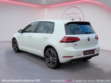 Volkswagen golf 7 gte 1.4 tsi 204 hybride rechargeable dsg6 - entretien complet volkswagen occasion simplicicar lagny ...