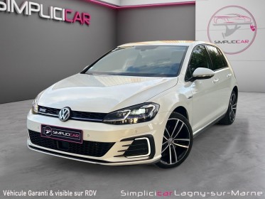 Volkswagen golf 7 gte 1.4 tsi 204 hybride rechargeable dsg6 - entretien complet volkswagen occasion simplicicar lagny ...