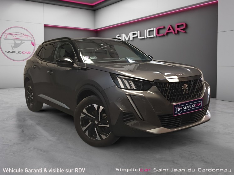 Peugeot 2008 130 eat8 gt carplay attelage première main entretien peugeot garantie 12 mois occasion simplicicar saint-jean...