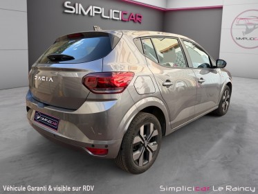 Dacia sandero tce 90 cvt stepway extrême carplay camera boite auto garantie dacia 72 mois occasion simplicicar le raincy...