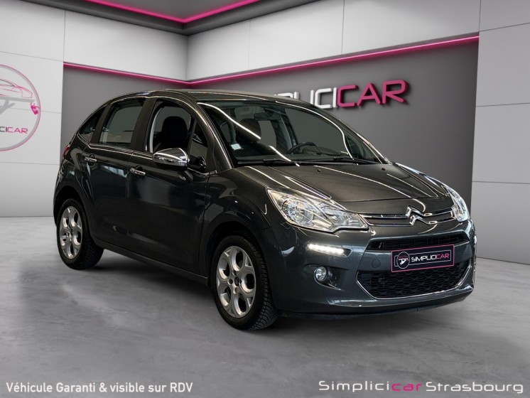 Citroen c3 hdi 70 collection - regulateur - clim - prise aux occasion simplicicar strasbourg simplicicar simplicibike france