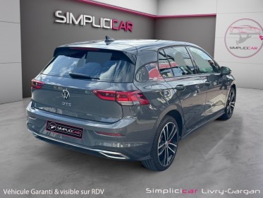 Volkswagen golf 1.4 hybrid rechargeable opf 245 dsg6 gte occasion simplicicar livry gargan simplicicar simplicibike france