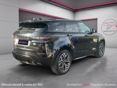 Land rover range rover evoque ii 1.5 p300e phev 4wd bva8 r-dynamic hse garantie 12 mois occasion simplicicar toulon ouest...