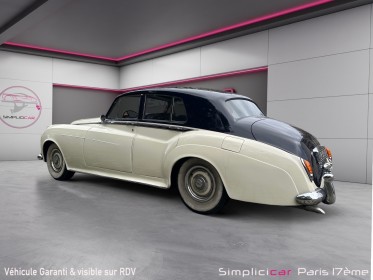 Bentley s1 s1 toit ouvrant  couleur crème et bleu marine occasion paris 17ème (75)(porte maillot) simplicicar simplicibike...