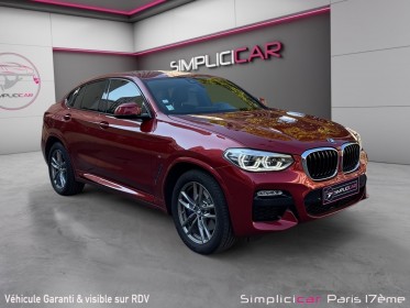 Bmw x4 g02 x4 xdrive30i 252 ch bva8 m sport- garantie 12 mois -acc-affichage tÊte haute -recharge a induction -camÉra de......